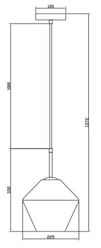 Διακοσμητικό Lime 332 mm σύγχρονο κεχριμπαρένιο κρεμαστό φωτιστικό 7887