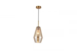 Decor Lime 397 mm υψηλός μοντέρνος κρεμαστός φωτιστικός αμπερ χρώματος 7900