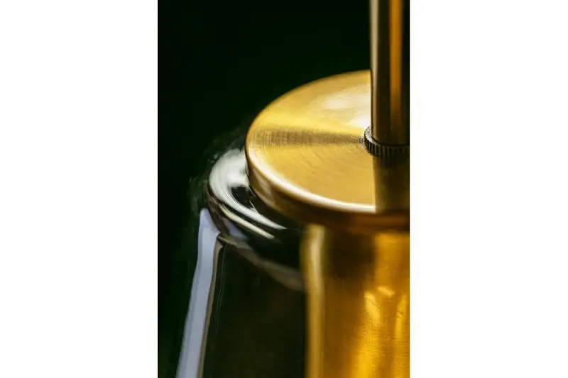 Decor Lime 397 mm υψηλός μοντέρνος κρεμαστός φωτιστικός αμπερ χρώματος 7900