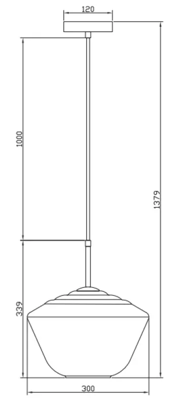 Διακοσμητικό Lime 339 mm μοντέρνο κεχριμπαρένιο κρεμαστό φωτιστικό 7924