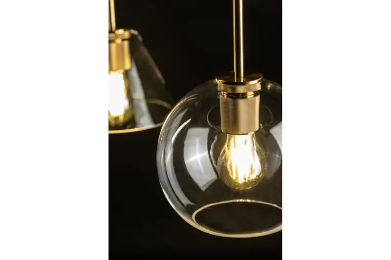 Decor Giglas σφαιρικό γυάλινο κρεμαστό φωτιστικό 8013