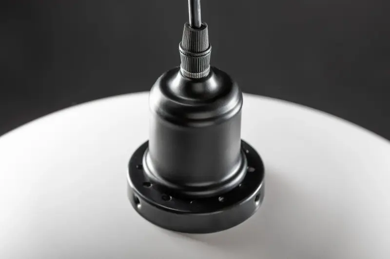 Decοr Horizon ματ λευκό βιομηχανικό κρεμαστό φωτιστικό 4499