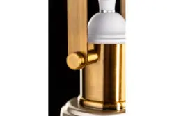 Διακοσμητική Zenit μεταλλική γκρι κρεμαστή λάμπα σε σχήμα θόλου με μεταλλικό φινίρισμα 4895