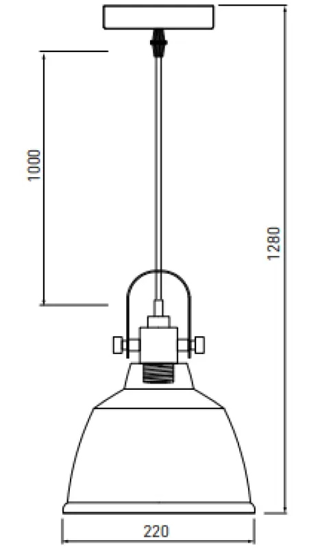 Deco Zenit μεταλλικό θολωτό χρυσό κρεμαστό φωτιστικό με μεταλλική επίστρωση 4925