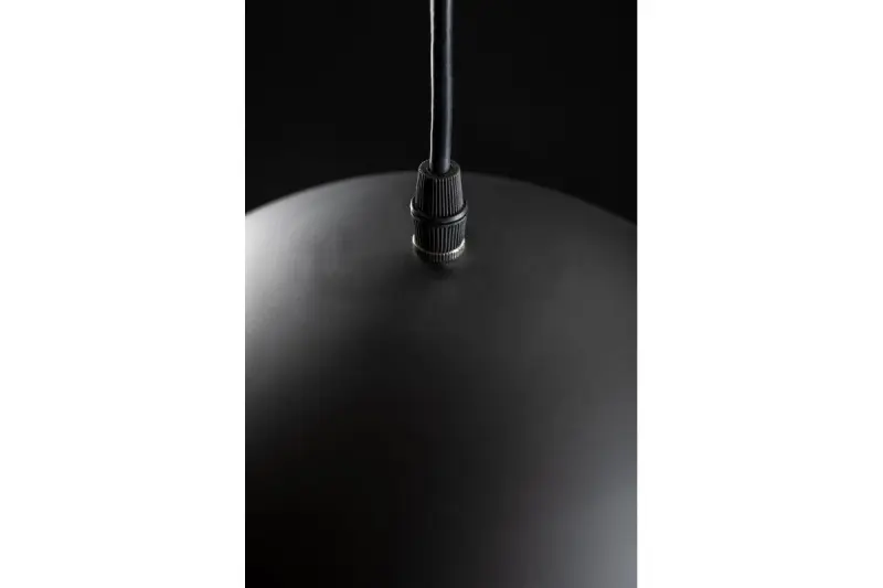 Διακοσμητικό Katilu μαύρο μεταλλικό κρεμαστό φωτιστικό 1884