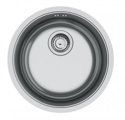 Φράνκε Rondo ROX 210.38 στρογγυλός ανοξείδωτος νεροχύτης 43,9cm επίπεδη εγκατάσταση 127.0688.778
