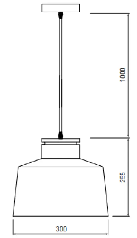 Διακοσμητικό Margus μαύρο μεταλλικό κρεμαστό φωτιστικό με ξύλινη προσθήκη 2911