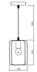Διακοσμητικός Φωτιστικός Οροφής Oxalis με μαύρο μεταλλικό σκελετό σε γεωμετρικό σχήμα διαμέτρου 13 εκατοστών 3185