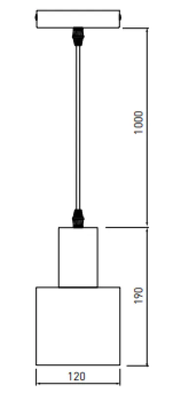 Deco Selvia κρεμαστό φωτιστικό χαλκός με ορειχάλκινη επένδυση διάμετρος 12 cm 3208