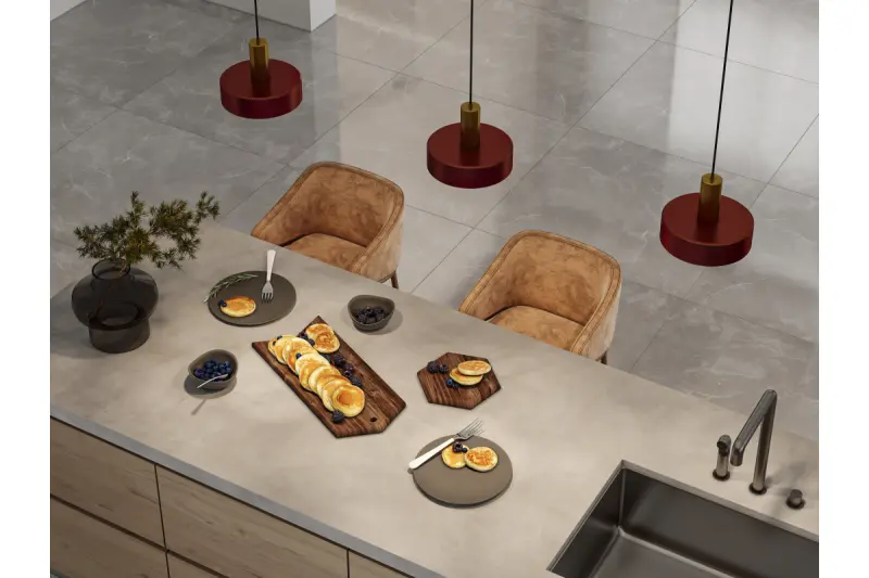 Διακοσμητικός Φωτιστικός οροφής Selvia χάλκινος με τελείωμα από ορείχαλκο διάμετρος 20 εκατοστά 3222