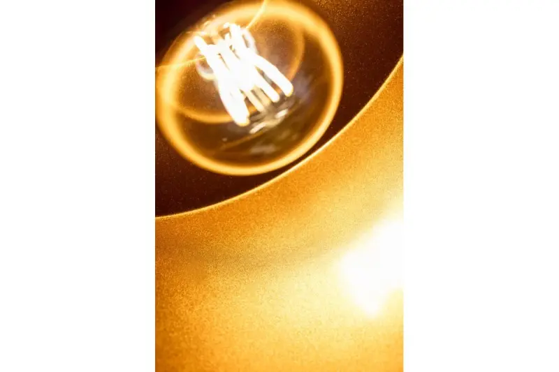 Decor Goa κόκκινο κρεμαστό φωτιστικό με διακοσμητικό χρυσό πλαίσιο 3536