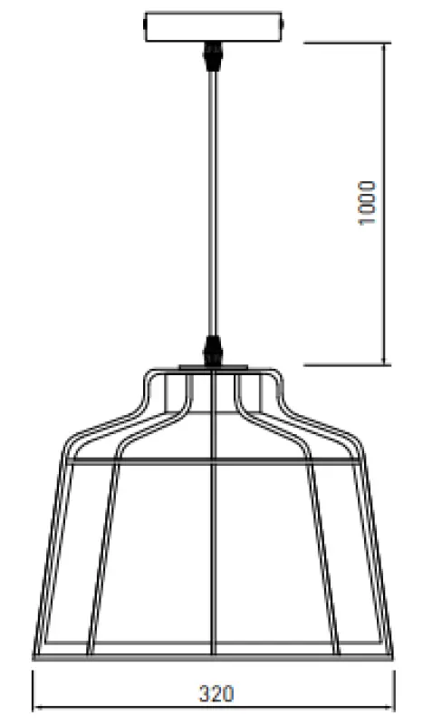 Διακοσμητικό μπλε φωτιστικό οροφής Goa με διακοσμητικό χρυσό πλαίσιο 3574