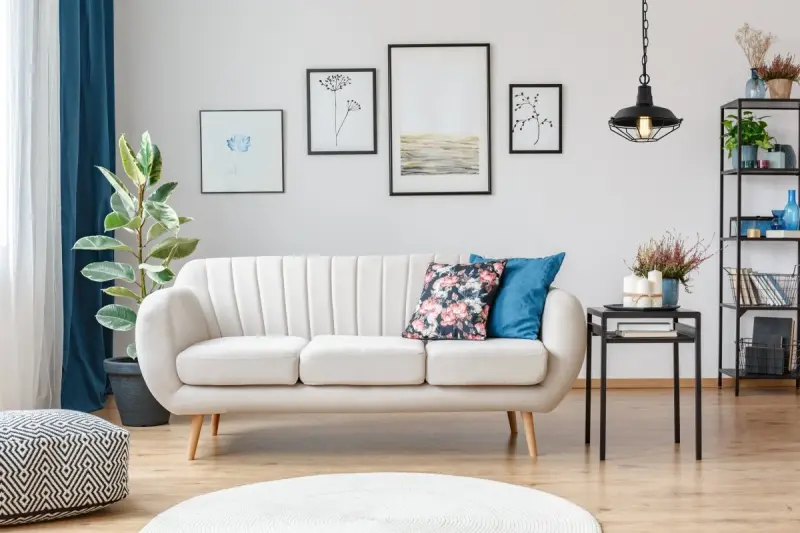 Διακόσμηση Lars μαύρο κρεμαστό φωτιστικό με βιομηχανικό μαύρο πλέγμα διάμετρος 26 cm 2233