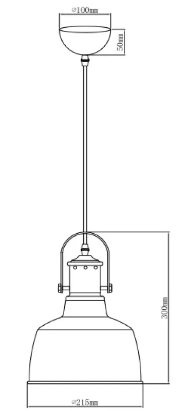 Διακοσμητικό Noor κομψό λευκό κρεμαστό φωτιστικό με χάλκινο στοιχείο 6934