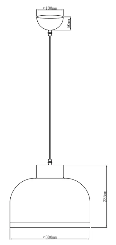 Διακοσμητικό Goldi μαύρο χρυσό μοντέρνο κρεμαστό φωτιστικό διάμετρος 30 εκ 4090