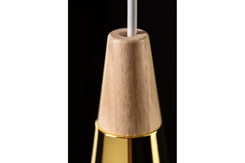 Διακόσμηση Skandi μοντέρνα γκρι κρεμαστό φωτιστικό 35 εκατοστών διάμετρος 7368