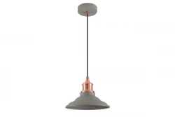 Διακόσμηση Loret tijdloze γκρι κρεμαστό φωτιστικό 20,5 cm διάμετρος 8854