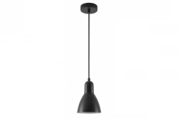 Decor Etore μαύρο κρεμαστό φωτιστικό μαύρο καλώδιο 2072