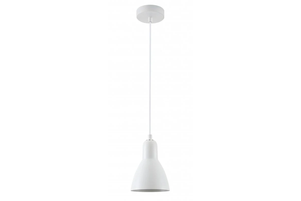 Deco Etore λευκό κρεμαστό φωτιστικό λευκό καλώδιο 1983