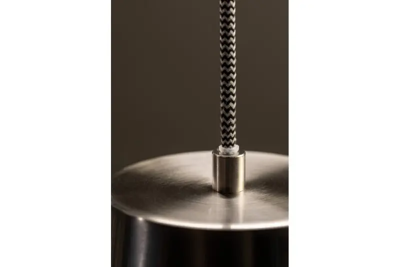 Διακοσμητικό Artemia λευκό κρεμαστό φωτιστικό με βιομηχανικό φινίρισμα, διάμετρος 34,5 cm 2508