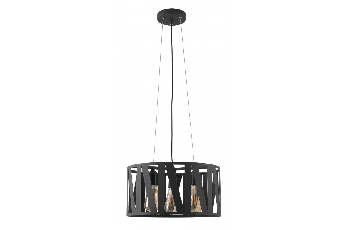 Decor Melody μαύρο κρεμαστό φωτιστικό με maximaal 3 πηγές φωτός, διάμετρος 39,5 cm 2638.