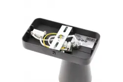 Deco Elli μοντέρνο μαύρο απλίκα με διακόπτη και 1 πηγή φωτός 4533