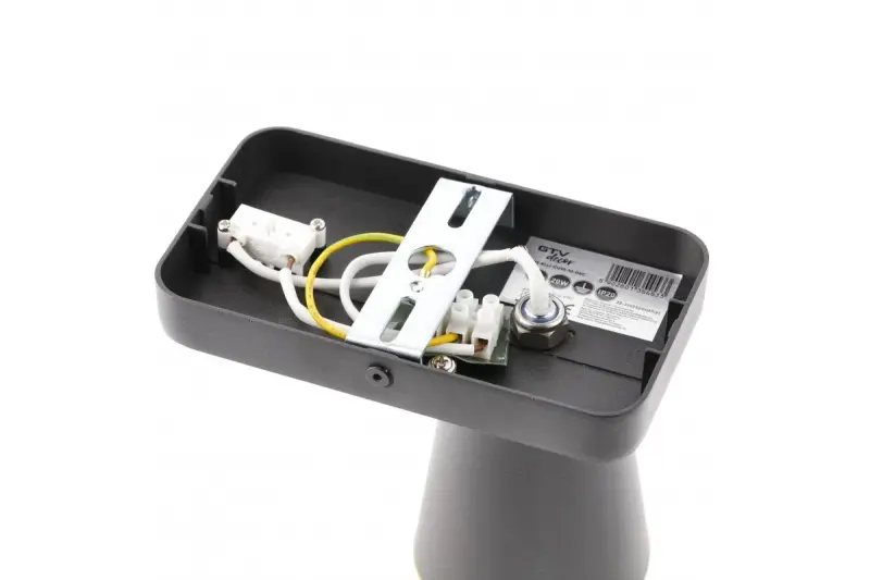 Deco Elli μοντέρνο μαύρο απλίκα με διακόπτη και 1 πηγή φωτός 4533