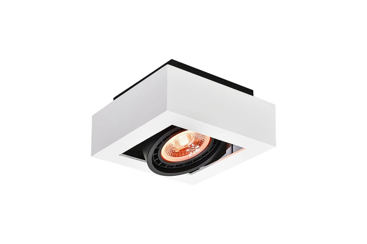 Decor Loid λειτουργικός λευκός προβολέας οροφής 1 σημείου με 1 πηγή φωτός 4632