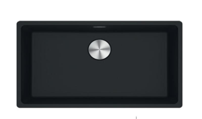 Franke Maris MRG 110-72 Fragranite Matt black νεροχύτης υποκατασκευής