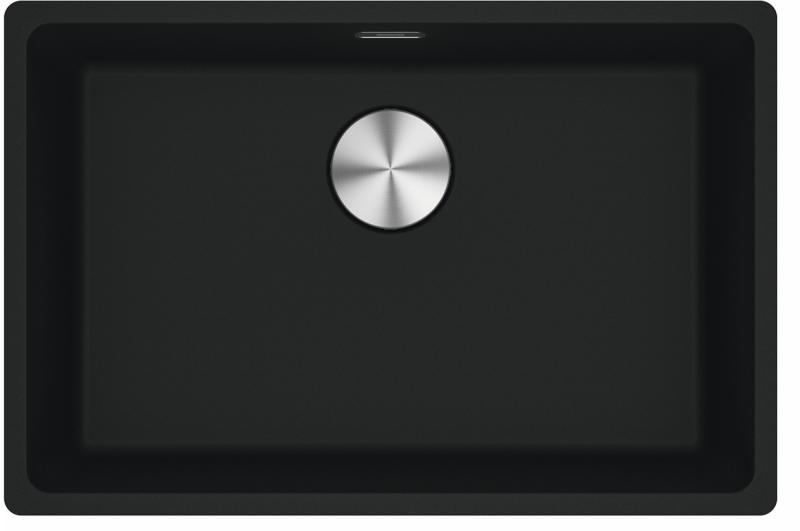 Φράνκε Μάρις MRG 110-62 νεροχύτης Fragranite μαύρος ματ υποκατασκευή