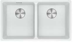 Franke Maris MRG 220-35-35 Fragranite Πολικό λευκό διπλός νεροχύτης επίπεδης εγκατάστασης
