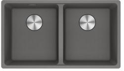 Franke Maris MRG 120-35-35 Fragranite Stone γκρί διπλή νεροχύτης υποβάθρου