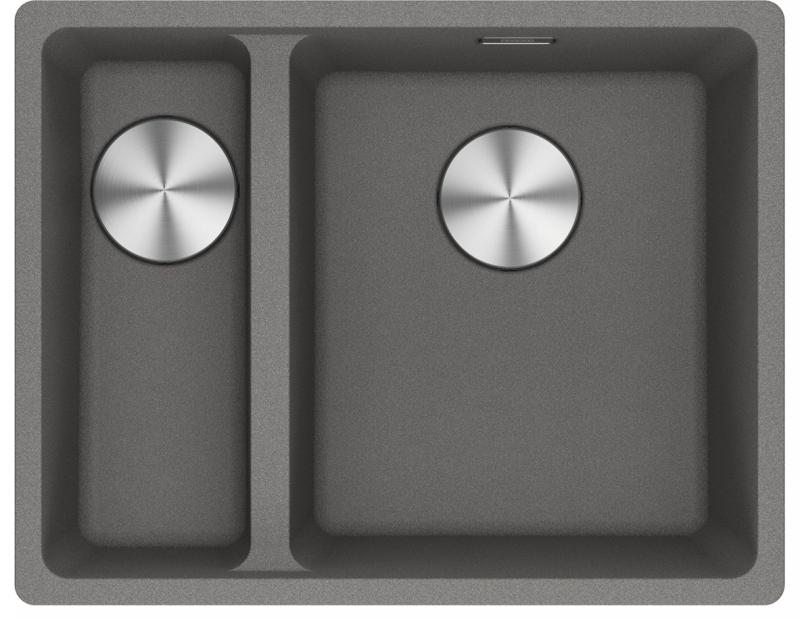 Franke Maris MRG 260-34-15 Fragranite Stone γκρι νεροχύτης Δεξιά επιφάνεια εντοιχισμού