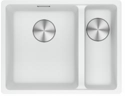 Franke Maris MRG 160-34-15 Fragranite Polar White νεροχύτης Εσωτερική εγκατάσταση αριστερά