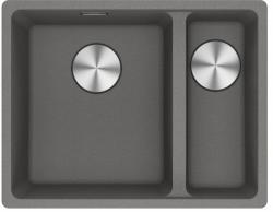 Franke Maris MRG 160-34-15 Fragranite Stone γκρί νεροχύτης Αριστερή πλευρά επίπεδης επιφάνειας