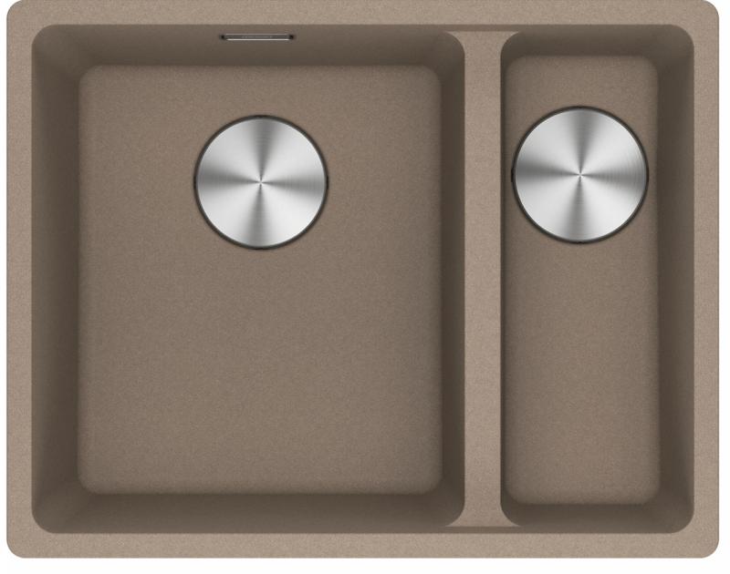 Φράνκε Maris MRG 260-34-15 Fragranite Oyster νεροχύτης Λεκάνη Αριστερά επίπεδη εντοιχισμένη