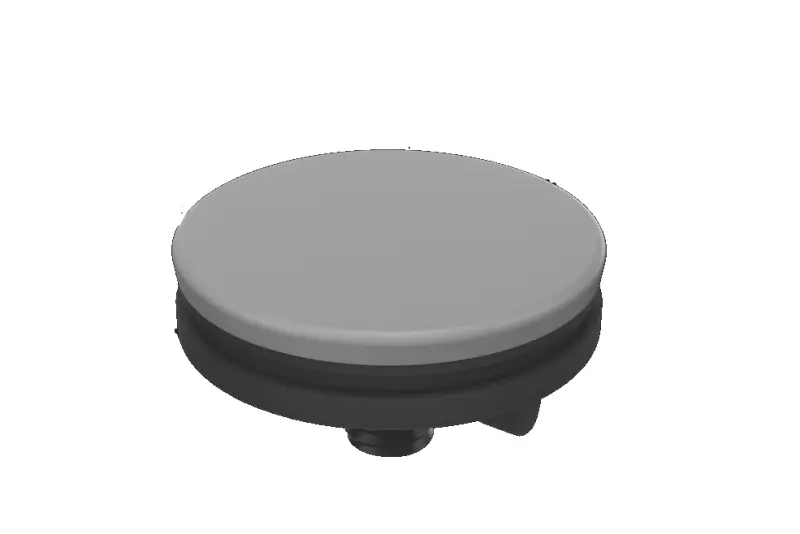 Quadri κάλυμμα οπής βρύσης γκρι, γκρι κάλυμμα οπής βρύσης 45mm 1208957912