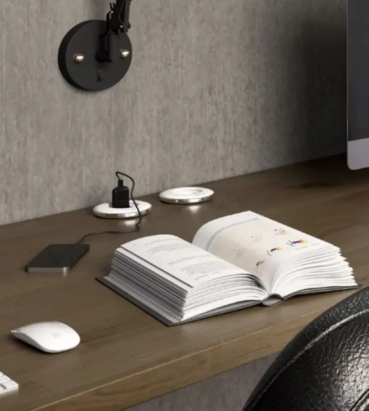 Indux Cover εντοιχιζόμενο ματ λευκό Πρίζα με κλειδώνον καπάκι 1208957925