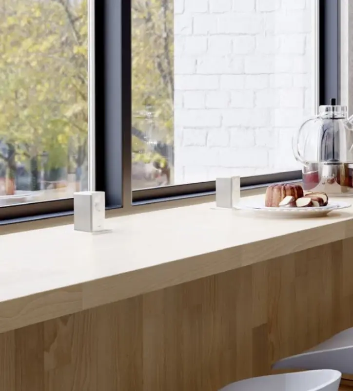 Indux Push αναδιπλούμενη λευκή πρίζα με 1xUSB A και 1xUSB C με ανοξείδωτο καπάκι 1208957929