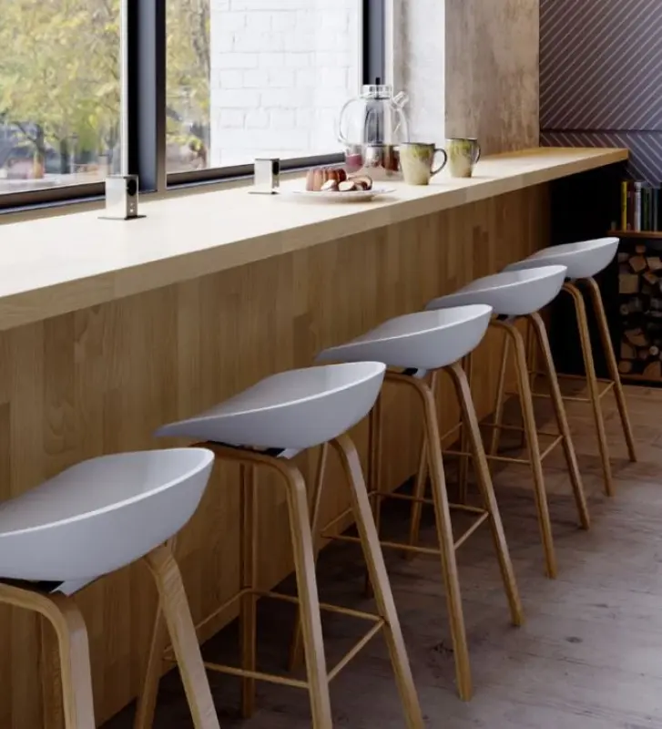 Indux Push επεκτάσιμη μαύρη πρίζα γείωσης με 1xUSB A και 1xUSB C με καπάκι από ανοξείδωτο ατσάλι 1208957930.