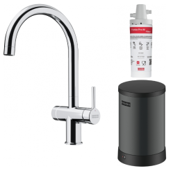 Φράνκε Maris water hub 4L λέβητας 3-1 με Touch ηλεκτρονική βρύση βραστού νερού χρώμιο 160.0702.440