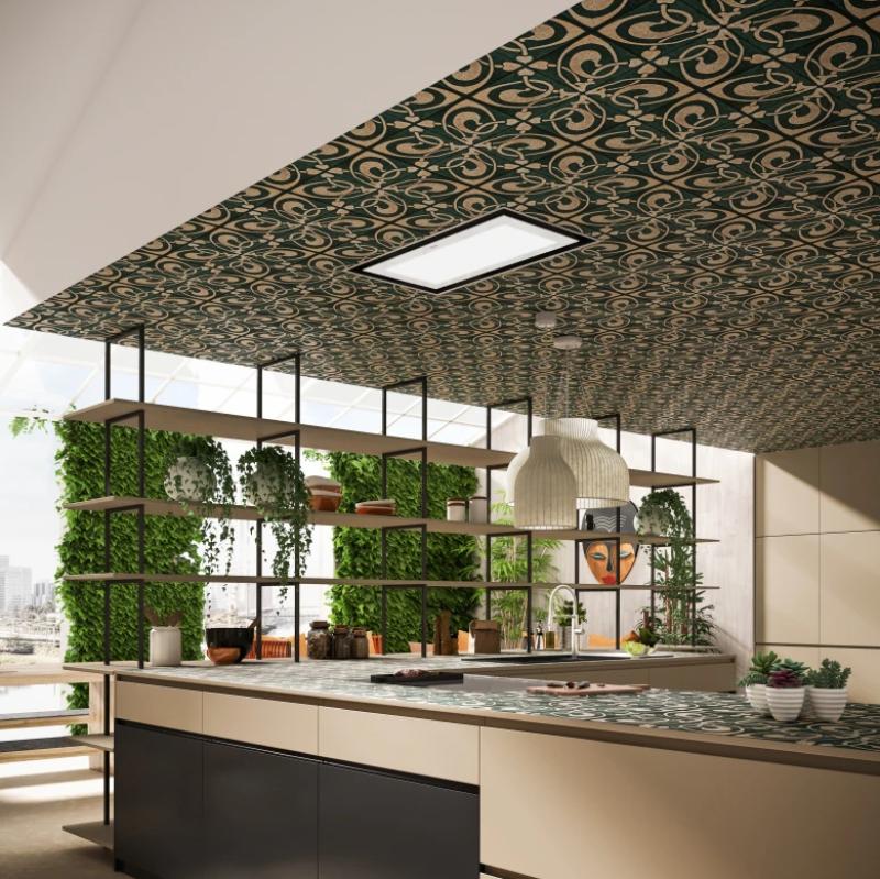 Φράνκε Maris μονάδα οροφής λευκό γυάλινο απορροφητήρας 90cm 350.0679.886