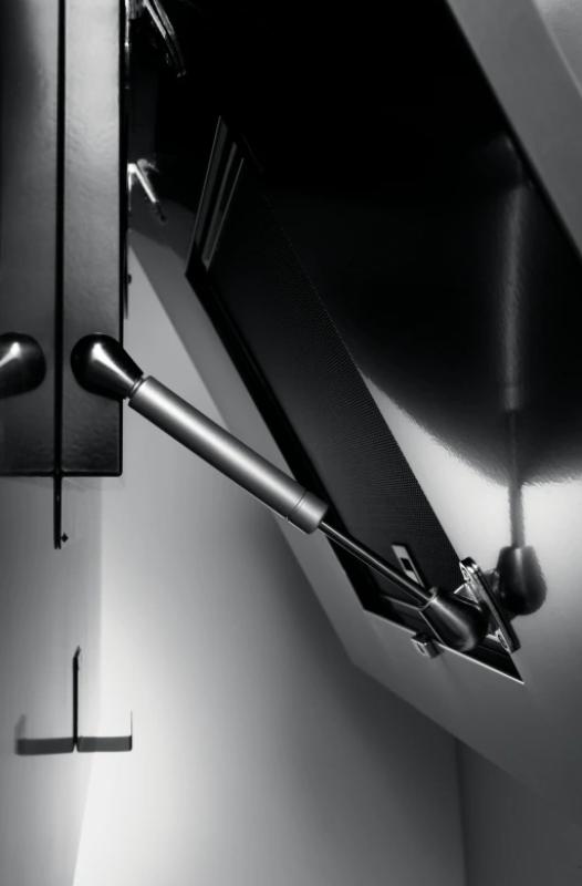 Φράνκε Smart κάθετος μαύρος γυάλινος απορροφητήρας 90cm 110.0377.734