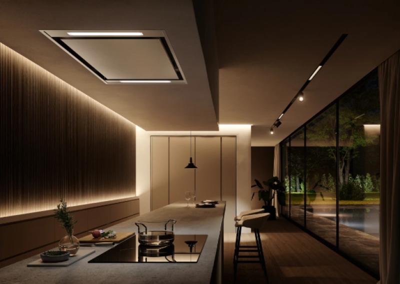 Φράνκε AQ Sense μονάδα οροφής απορροφητήρας από ανοξείδωτο χάλυβα 90cm 350.0657.264