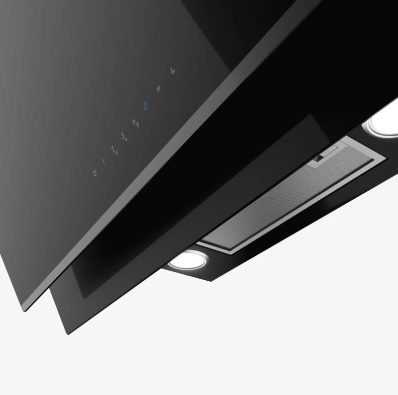 Φράνκε Μύθος Air Hub V κρεμαστός μαύρος απορροφητήρας 90cm 330.0679.324