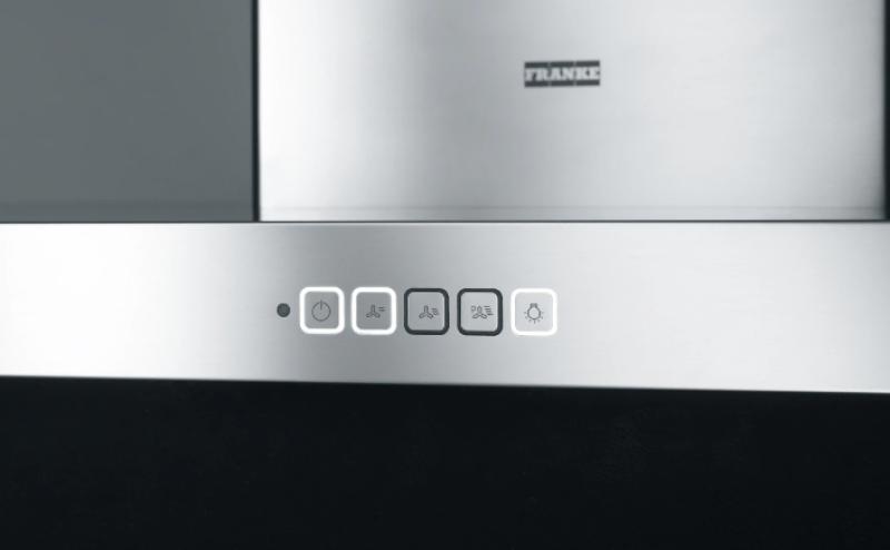 Φράνκε Μύθος Tale νησίδα απορροφητήρας από ανοξείδωτο ατσάλι 90cm 325.0552.774