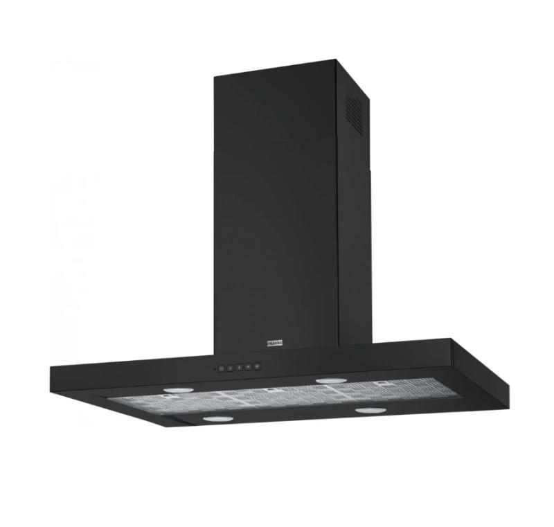 Φράνκε Mythos Tale νησίδα μαύρος ματ απορροφητήρας 90cm 325.0657.511