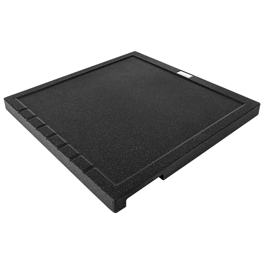 Aquadesign Unix γρανίτης στραγγιστήρι 35x35εκ μαύρο 1208958214