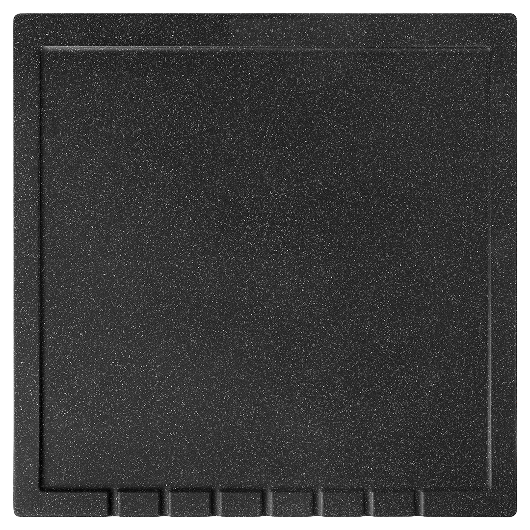 Aquadesign Unix γρανίτης στραγγιστήρι 35x35εκ μαύρο 1208958214