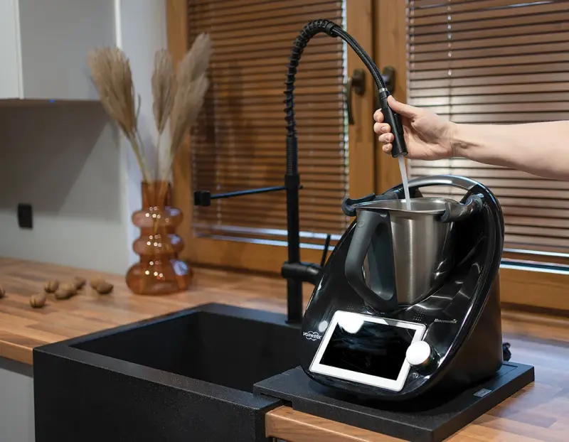 Aquadesign Unix γρανίτης στραγγιστήρι 35x35εκ μαύρο 1208958214